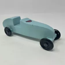 Vintage 1960's Baby Blue Classic Pinewood Derby Car