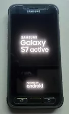 Samsung Galaxy S7 Active AT&T Locked Black W/ Screensaver