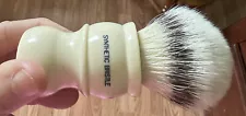 Alexander Simpson M7 Synthetic Best Hair Brush, Faux Platinum Synthetic Shaving