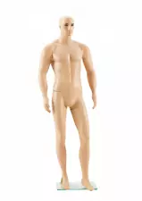 WINSDOMFUR Men Mannequin 72.8 Inches Full Body , flash tone/MP-1S