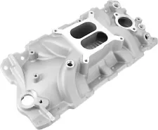 Intake Manifold 2701 Dual Plane for 1955-1986 Chevy SBC Small Block 305 350 383 (For: 1976 Malibu Classic)