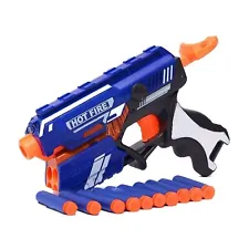 Fire Soft Bullet Toys Blasters Gun Pistol with Foam Pellet Shell Ejecting Guns