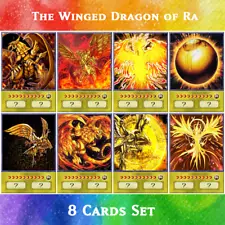 Orica Divine The Winged Dragon of Ra - 8 cards set (Anime Art)