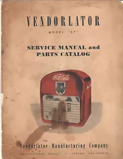 1950's Vendorlator VMC 27A "Counter Top" Soda Machine Manual