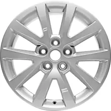 New 18" x 8" Silver Alloy Replacement Wheel Rim 2013-2016 for Chevrolet Malibu