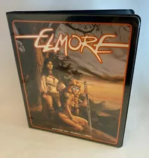 BINDER SALE: ALBUM FOR LARRY ELMORE TRADING CARDS by FPG Autographed on Binder