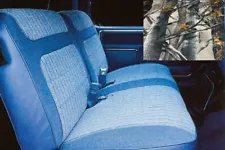 1978-1988 Bronco Front 50/50 Bench Seat in XD3C Camouflage Waterproof Endura