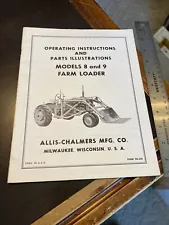 1950s Allis-Chalmers Model 8 & 9 Farm Loader Tractor