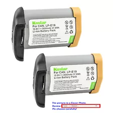 Kastar LP-E19 Fully Decoded Battery for Canon EOS 1D X Mark III 1DX Mark3 Camera