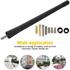 7 Inch Short Black Antenna Mast Radio AM FM For 2008 Ford F-150 Universal (For: Audi A3 Quattro)