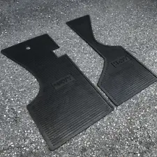 NEW 1971-1977 Dodge Plymouth Van HEVY Rubber Floor Mats Tradesman Sportsman Bvan (For: 1977 Dodge)