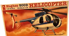 HUGHS 500D 1/24 SCALE HELICOPTER MODEL KIT