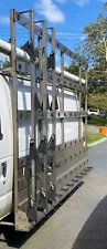 10’ x 7’ Glass Rack for Cargo Van with 3 Sticks; Excellent condition 