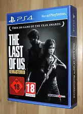 The Last of Us Remastered Promo Game Store Shop Standee Display Sign Box PS4