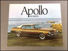 1973 Buick Apollo Vintage Original Car Sales Brochure Catalog