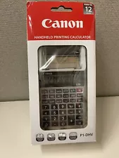 Canon Handheld Printing Calculator 12 Digit 1 Color P1-DHV 2.0 Lines AC/DC