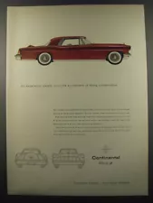 1955 Lincoln Continental Mark II Ad - An experience awaits you - the excitement