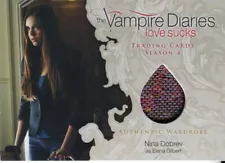 Vampire Diaries Season 4 Wardrobe Card M01 Nina Dobrev as Elena Gilbert