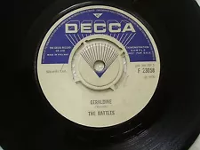 THE RATTLES THE WITCH/GERALDINE demo not for sale promo DECCA SINGLE ENGLAND VG