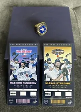 Dodgers 2022 Season Members Gift - Commemorative All Star Tickets & Ring - NIB