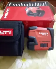 HILTI PM 2-L LINE LASER - SELF-LEVELING LASER LEVEL