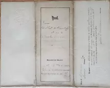 Deed For Sale In The State Of Delaware Sussex County Town of Greenwood 1915