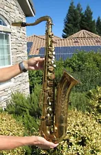 Vintage Penn Los Angeles Tenor Saxophone Needs Work Martin Indiana 1952