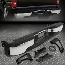 Chrome Rear Bumper For 1999-2007 Chevy Silverado GMC Sierra 1500 2500