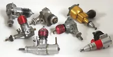 Vintage McCoy 049 Jim Walker and More Model Airplane Engines USED UNTESTED