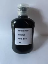 ð¥Black Out Paint For Neon Signs Color - Black (2oz)