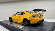 1/18 Makeup Model Idea Rocket Bunny Pandem GT86 V1.0 Yellow Rare pc