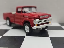 Custom Made Ford F-250 4x4 Greenlight Pickup Truck 4wd Ertl Farm Dcp 1959 Hitch