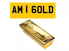 AM16OLD private number plates for sale AM I GOLD ð ð