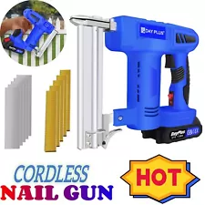 Nail Gun & Stapler Heavy Duty Electric Cordless Lumberjack Nailer Staple Gun NEW