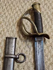 1851 AMES model 1840 'Wrist Breaker' U.S. Civil War Heavy Cavalry Saber Sword