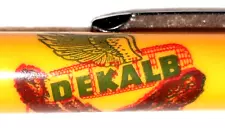 CORN KERNAL TOPPER DEKALB'S Flying Corn Ear"DEKALB Hybrid Sorghum"Working Pencil