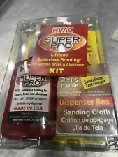 HVAC SUPER PRO SOLDERLESS BONDING FOR COPPER BRASS AND ALUMINUM