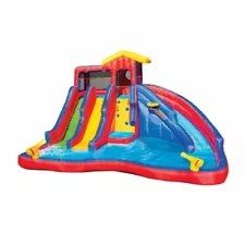 Banzai Hydro Blast Inflatable Water Slide Aquatic Activity Park Center (Used)