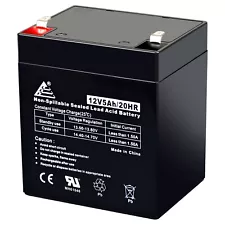 12V 5AH SLA Battery Replaces ION Audio Job Rocker Sound System