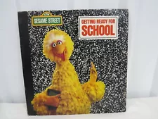 Sesame Street Getting Ready For School CTW 79014 1981 Gatefold Vinyl LP