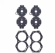 Cylinder Head & Cover Gasket for OMC Evinrude Johnson 65-140 HP Outboard 318358