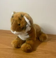 Douglas Cuddle Toys Pancake Bengal Tiger Cub Plush/Stuffed Animal Orange White