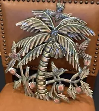 Palm Tree Metal Wall Art Décor 3D