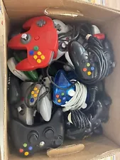 Huge Box Of Gaming Controllers