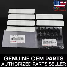 GENUINE 2007-2014 FJ Cruiser OEM Roof Drip Rack Removal Cover Clips + Bolts KIT (For: 2007 FJ Cruiser)