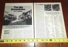 1972 CHEVROLET CAPRICE vs. 1972 FORD LTD ORIGINAL ARTICLE