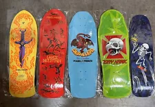 Ultra Rare, Collectable Powell Parelta Bones Brigade Series 15 Decks- Set of 5