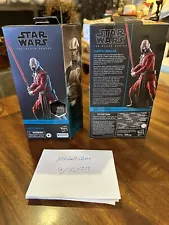 Hasbro Star Wars The Black Series 6" Darth Malak Knights of The Old Republic New