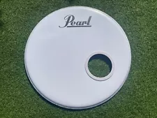 Pearl 22” Front Resonant Bass Drum Head With Mic Port - Excellent Condition