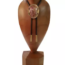 Jasper Limonitic Bolo Tie - Unisex Necklace - Western Cowboy